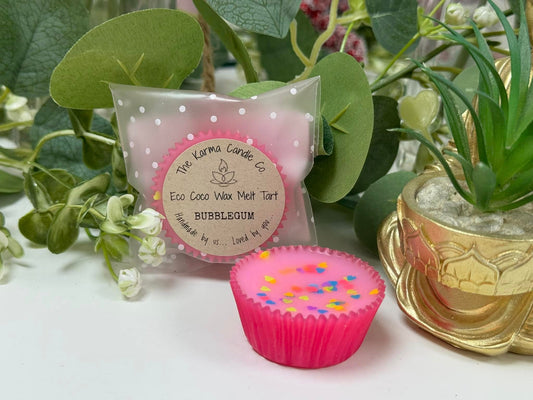 Eco Coco Wax Melt Tart - BUBBLEGUM FRAGRANCE - Nt. Wt. 20g image 0