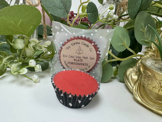 Eco Coco Wax Melt Tart - BLACK POMEGRANATE - Nt. Wt. 20g image 0