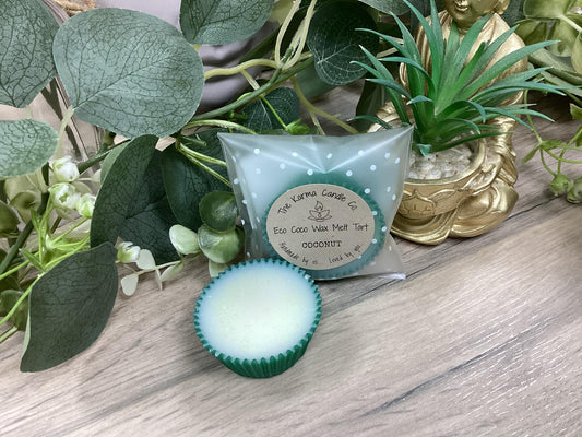 Eco Coco Wax Melt Tart - COCONUT  - Nt. Wt. 20g