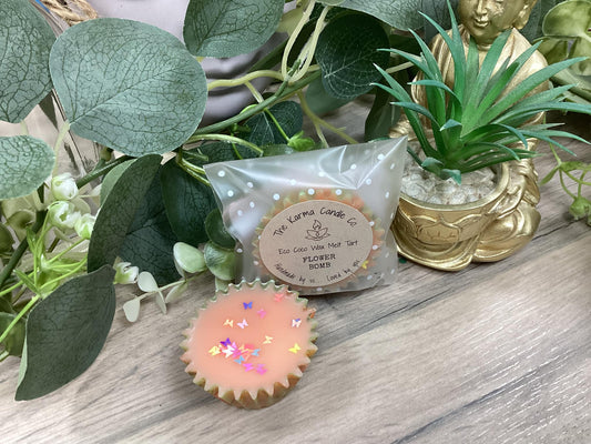 Eco Coco Wax Melt Tart - FLOWER BOMB - Nt. Wt. 20g