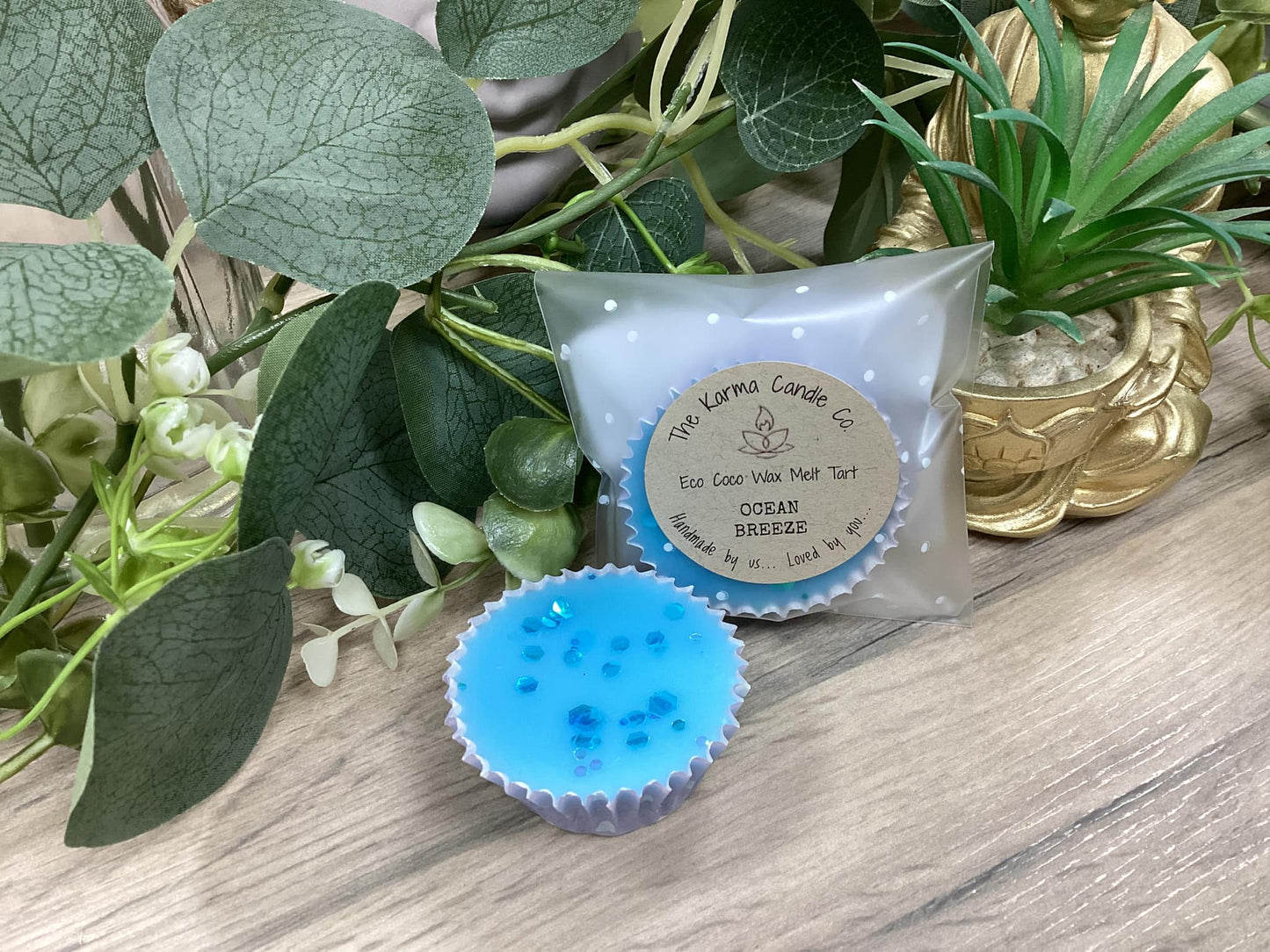 Eco Coco Wax Melt Tart - OCEAN BREEZE - Nt. Wt. 20g