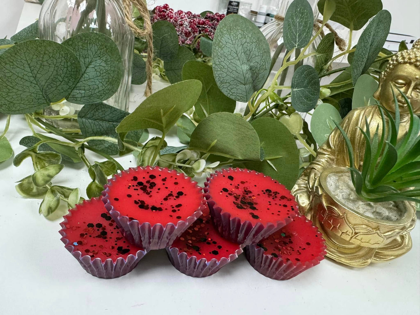 Eco Coco Wax Melt Tart - BLACK CHERRY - Nt. Wt. 20g image 0