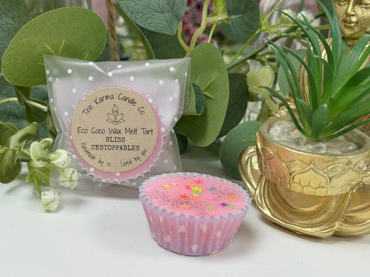 Eco Coco Wax Melt Tart - BLISS UNSTOPPABLES - Nt. Wt. 20g image 0